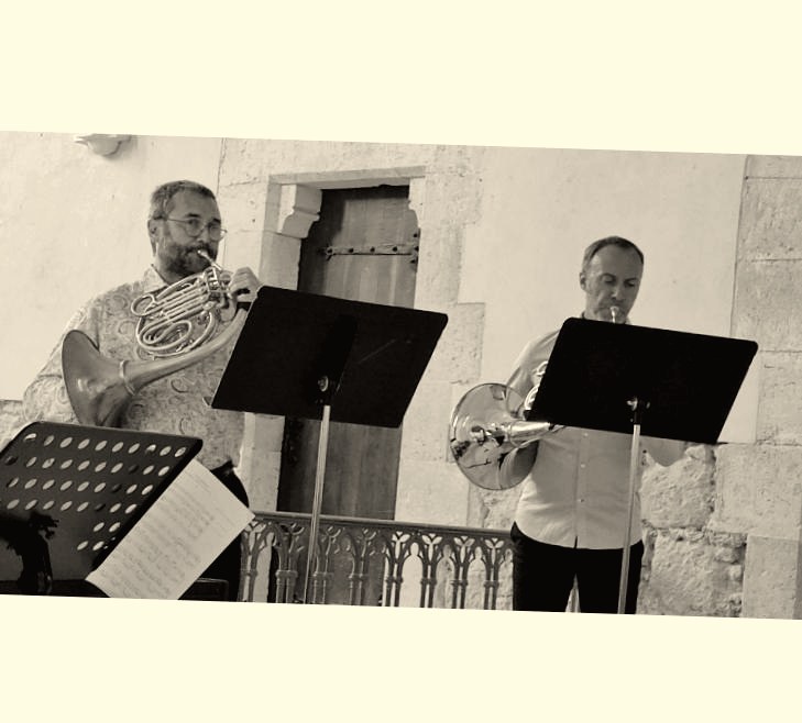 Duo cor et trompette en concert